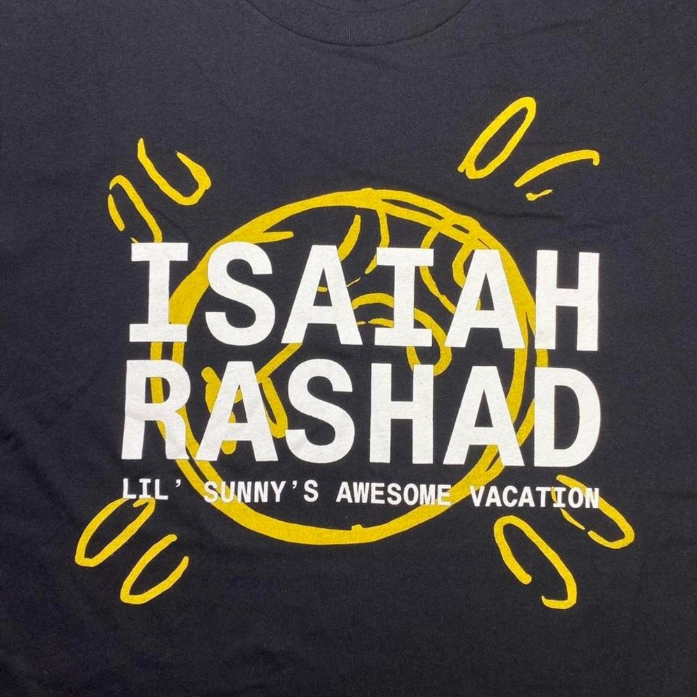 Isaiah Rashad VIP tour‎ concert shirt  - LARGE